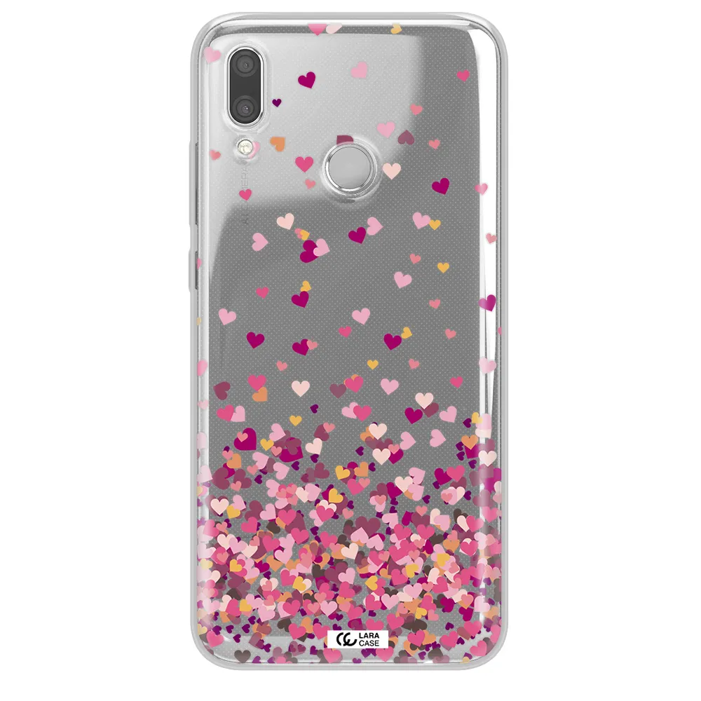 Flying Hearts Huawei P Smart 2019 Clear TPU Case