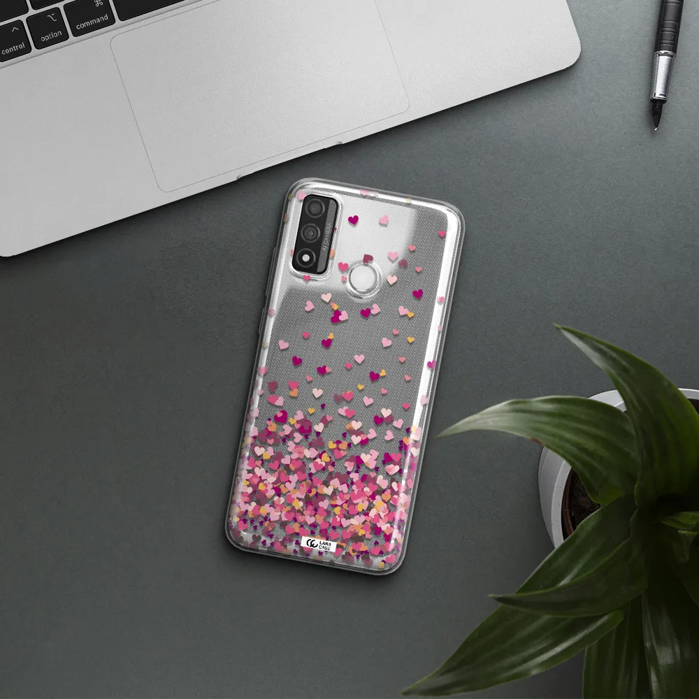 Flying Hearts Huawei P Smart 2020 Clear TPU Case