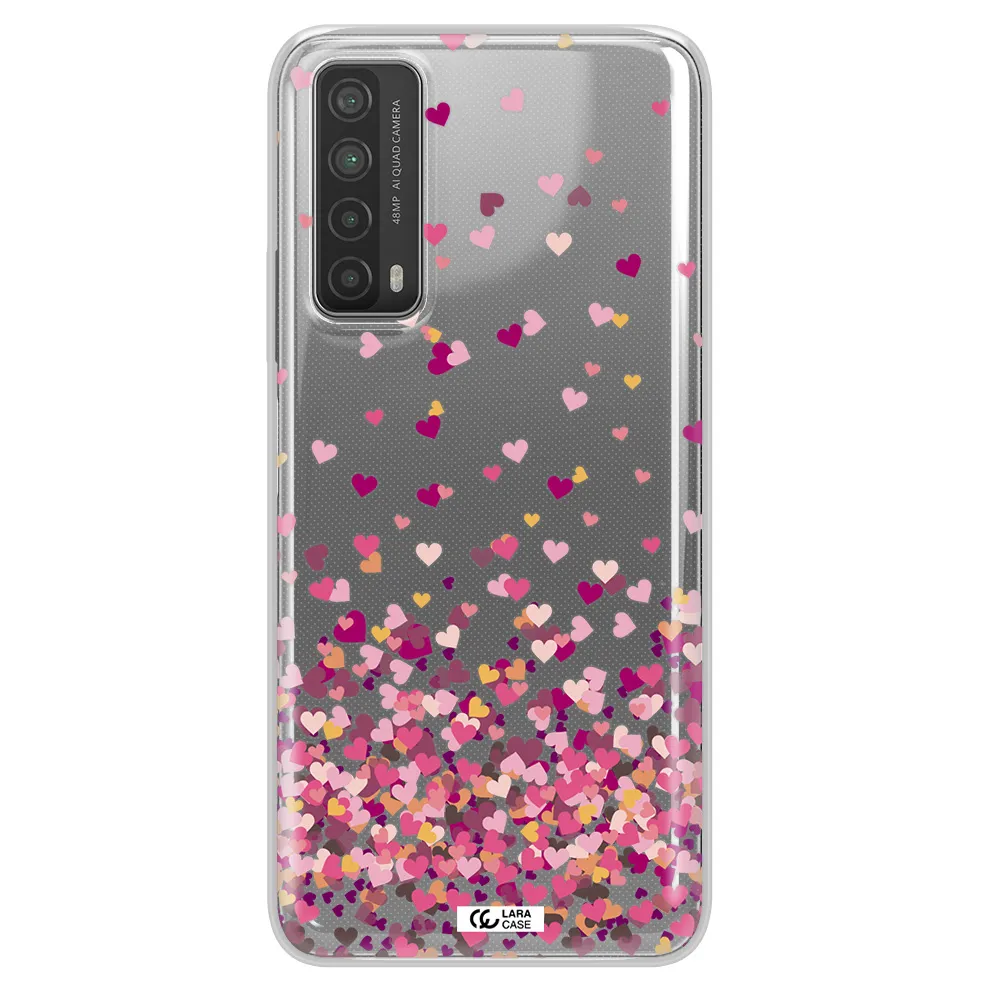Flying Hearts Huawei P Smart 2021 Clear TPU Case