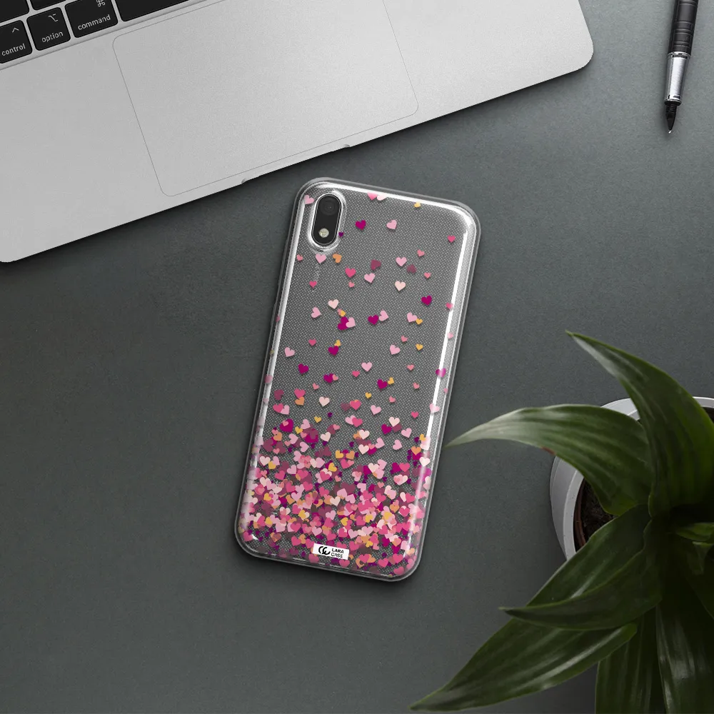 Flying Hearts Huawei Y5 2019 Clear TPU Case
