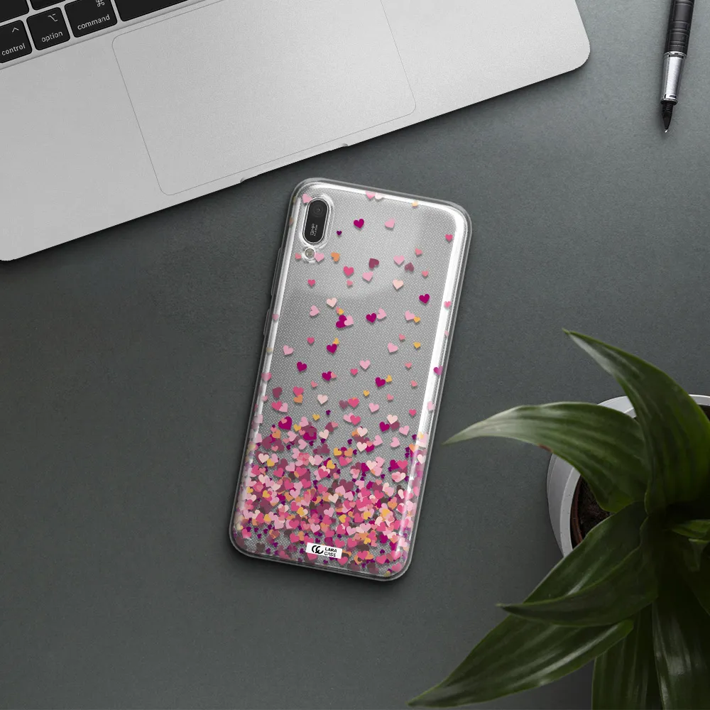 Flying Hearts Huawei Y6 Pro 2019 Clear TPU Case