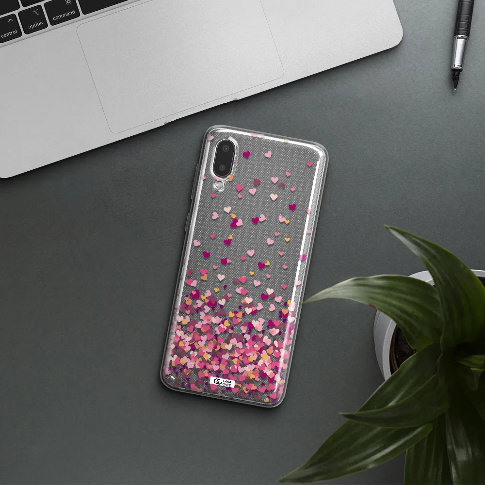 Flying Hearts Samsung A02 Clear TPU Case