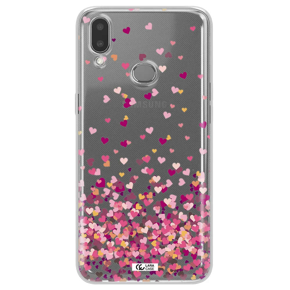 Flying Hearts Samsung A10S Clear TPU Case