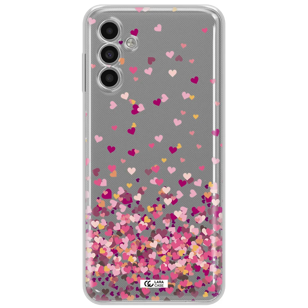 Flying Hearts Samsung A13 5G Clear Tpu Case