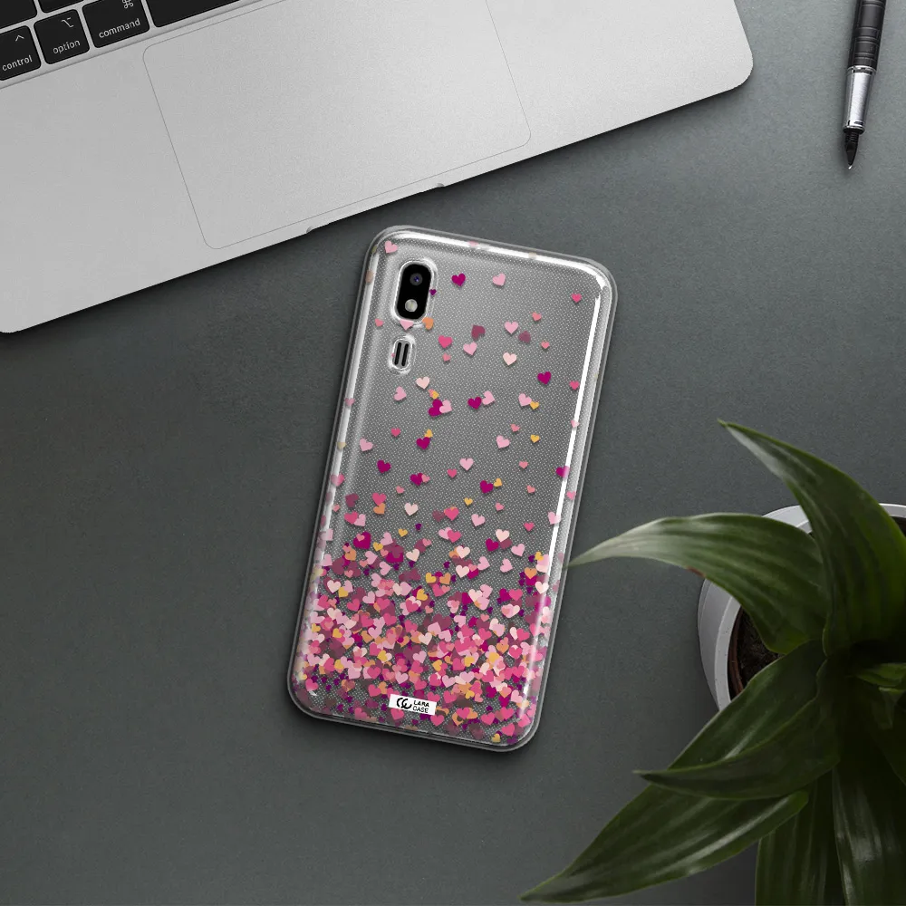 Flying Hearts Samsung A2 Core Clear TPU Case