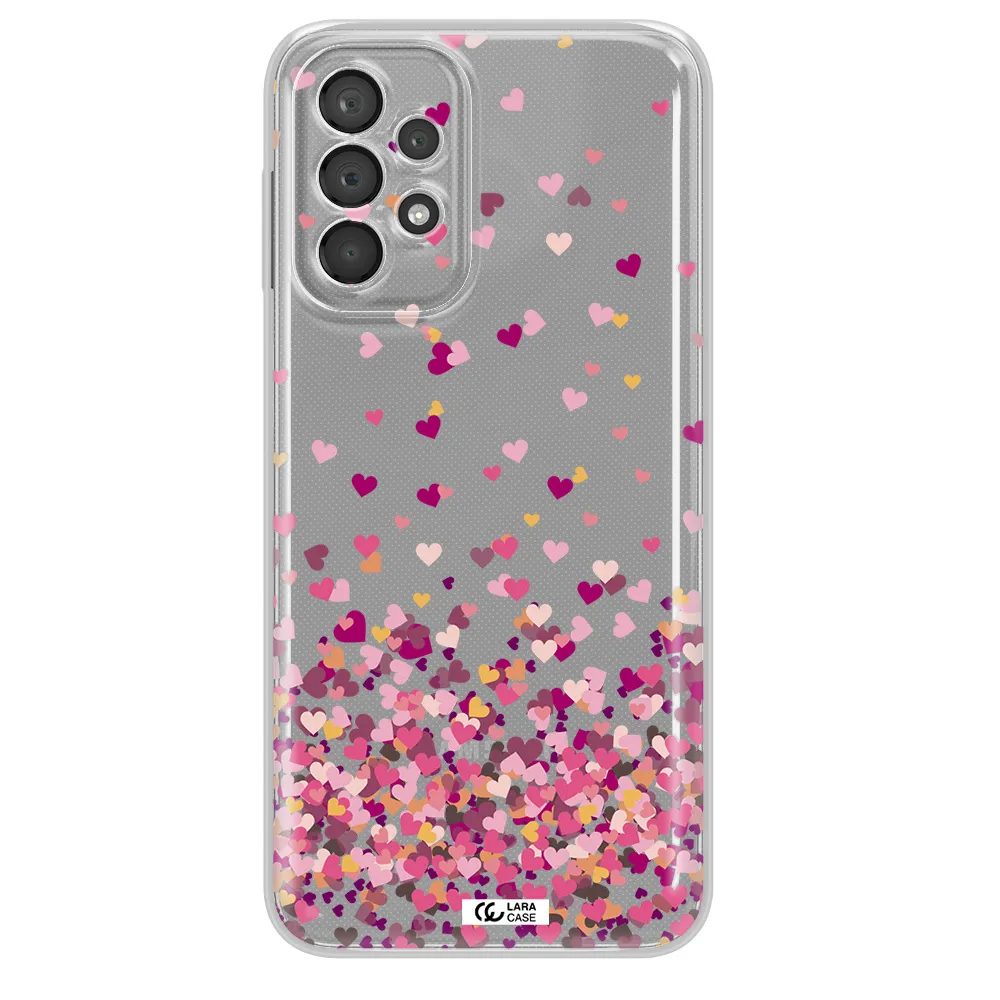 Flying Hearts Samsung A23 5G Clear Tpu Case