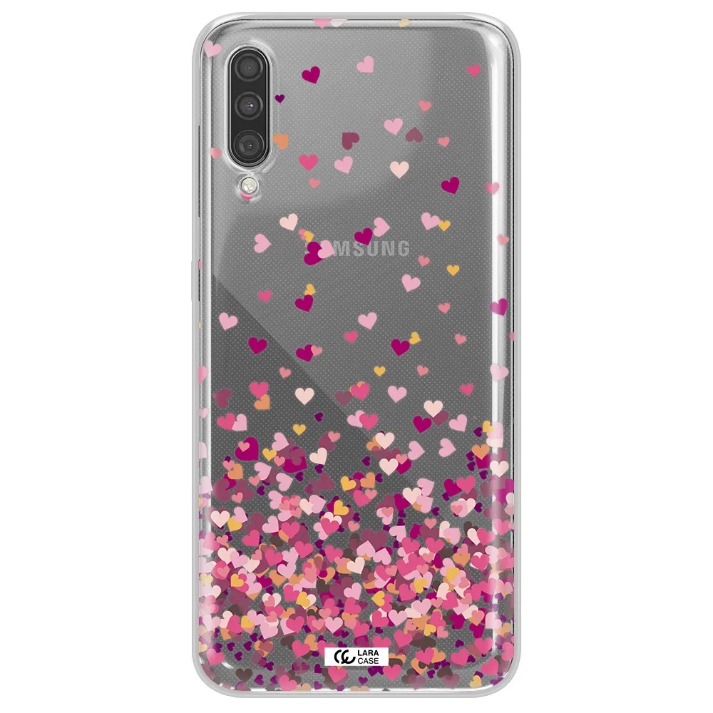 Flying Hearts Samsung A30S Clear TPU Case
