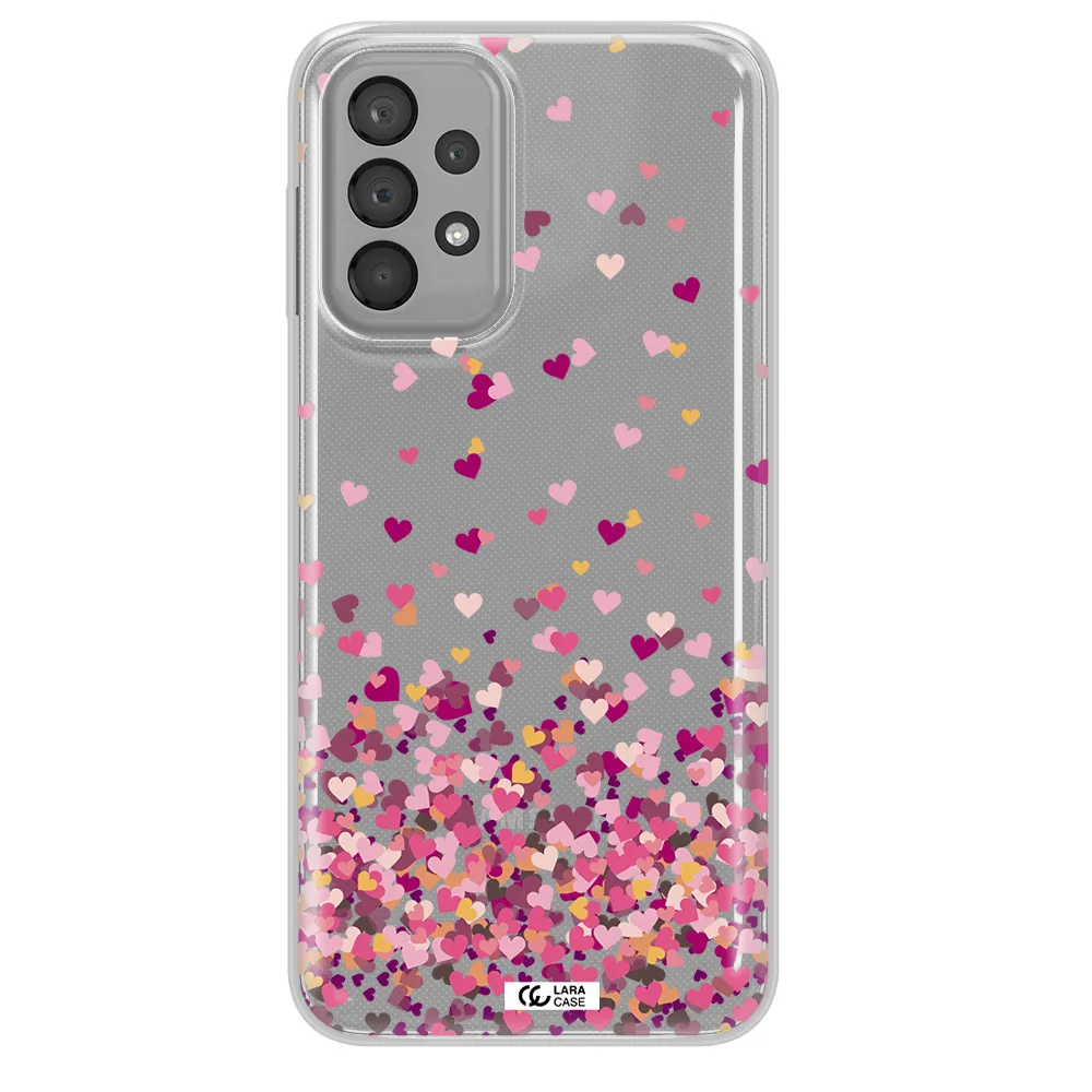 Flying Hearts Samsung A33 Clear TPU Case
