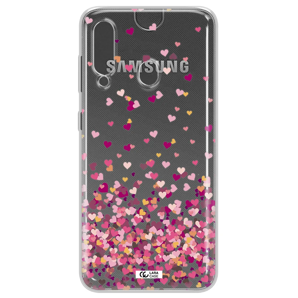 Flying Hearts Samsung A60 Clear TPU Case