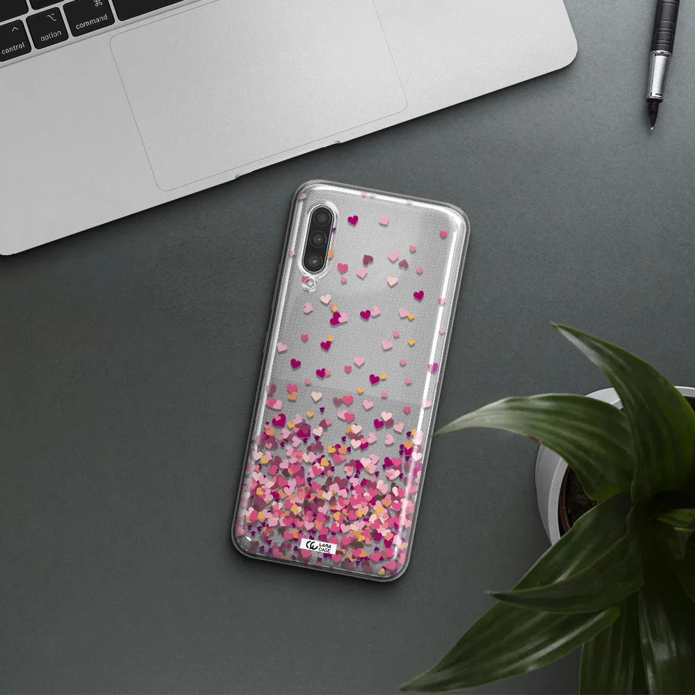 Flying Hearts Samsung A90 Clear TPU Case