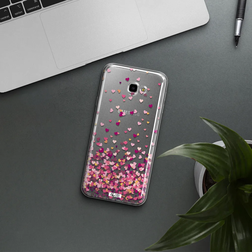 Flying Hearts Samsung J4 Plus Clear TPU Case