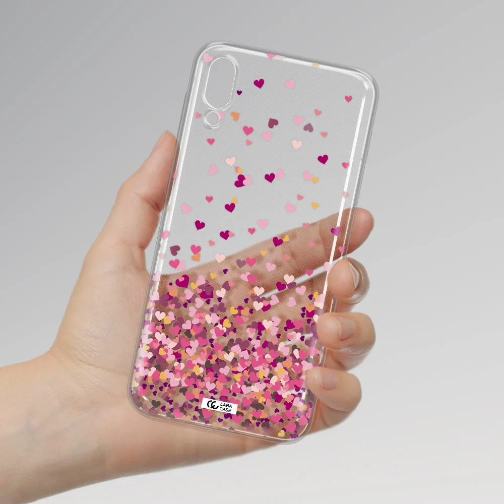 Flying Hearts Samsung M10 Clear TPU Case