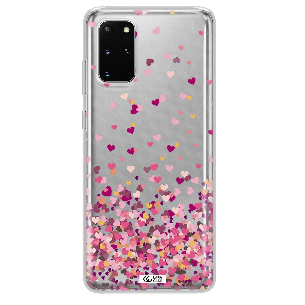 Flying Hearts Samsung S 20 Plus Clear TPU Case
