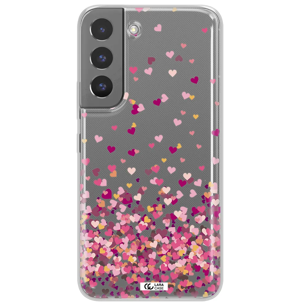 Flying Hearts Samsung S 22 Plus Clear TPU Case