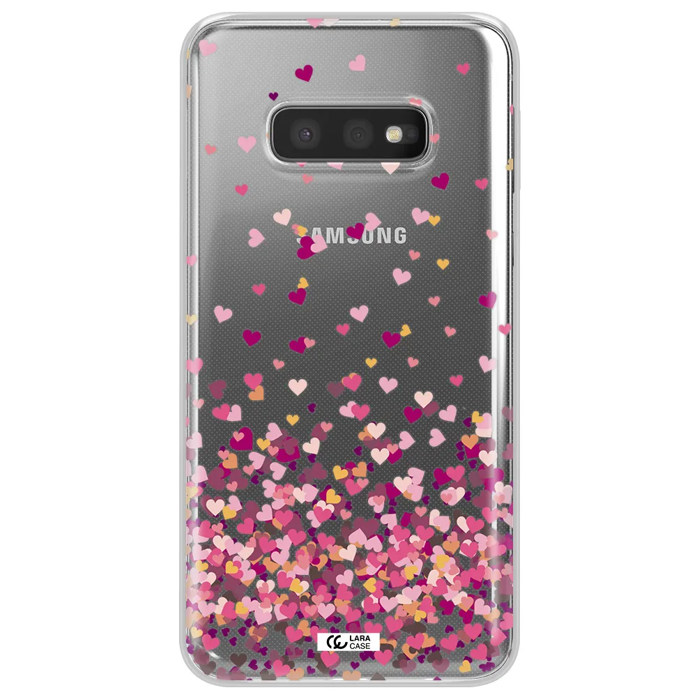 Flying Hearts Samsung S10e Clear TPU Case