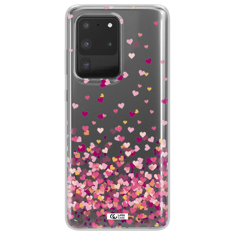 Flying Hearts Samsung S20 Ultra Clear TPU Case