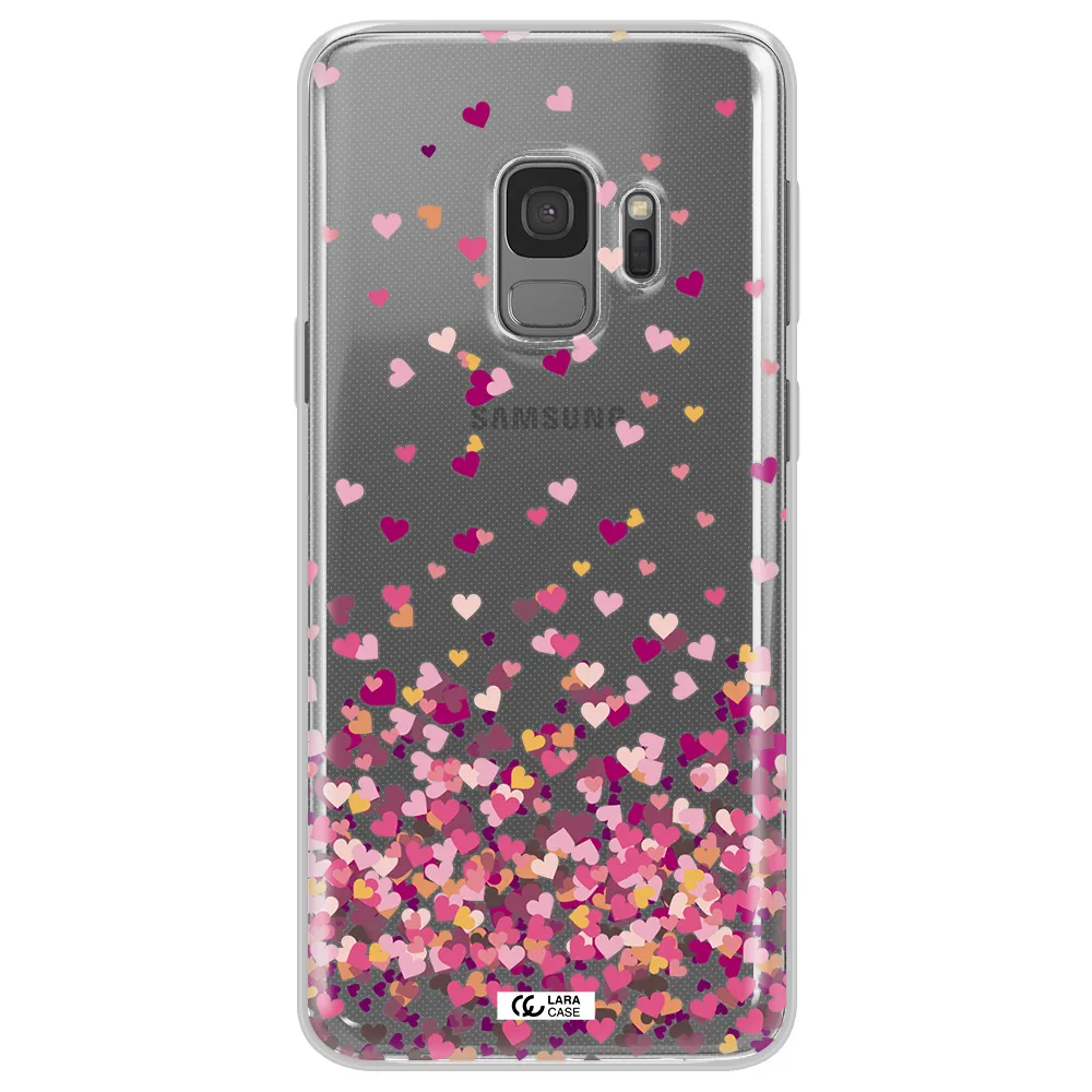 Flying Hearts Samsung S9 Clear TPU Case