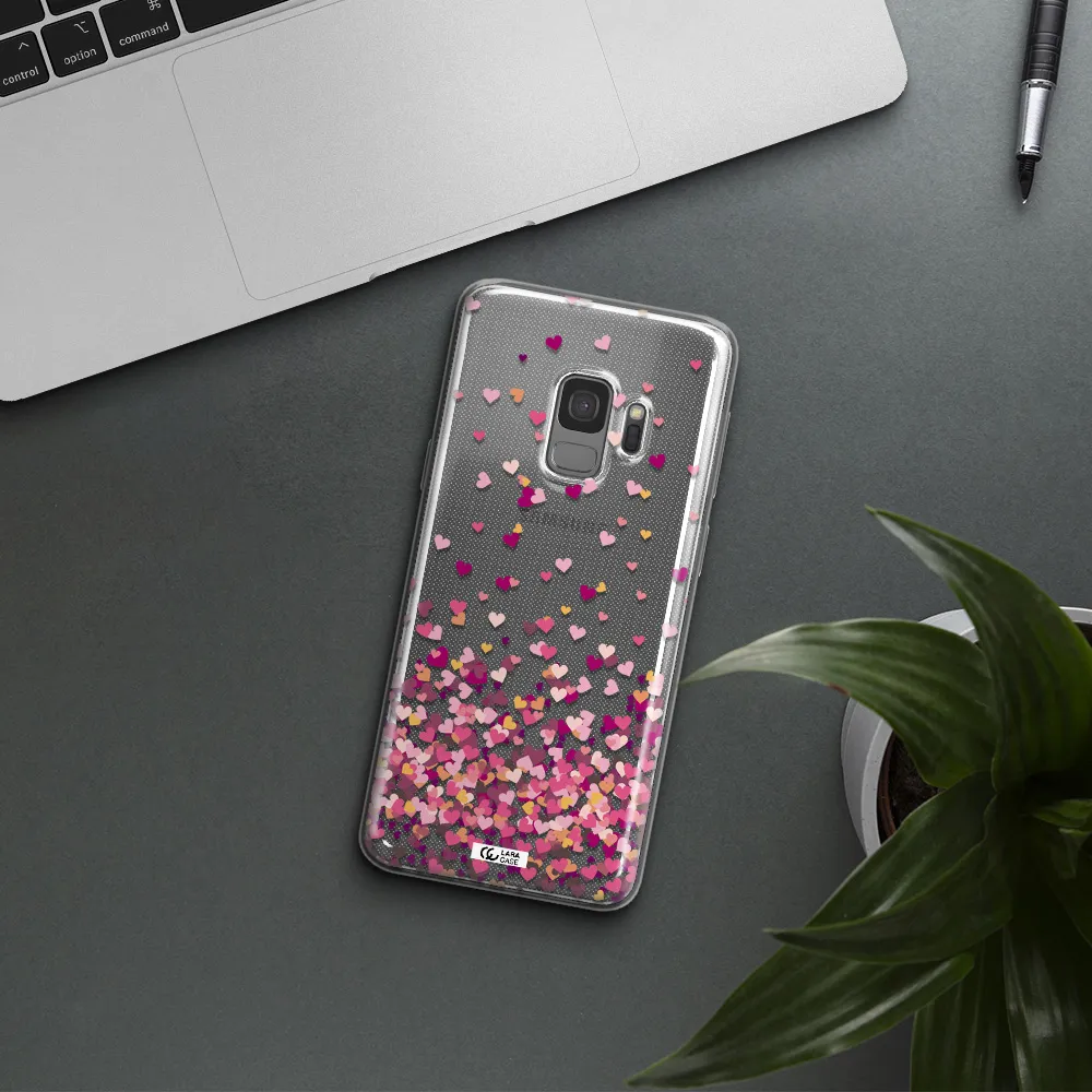 Flying Hearts Samsung S9 Clear TPU Case