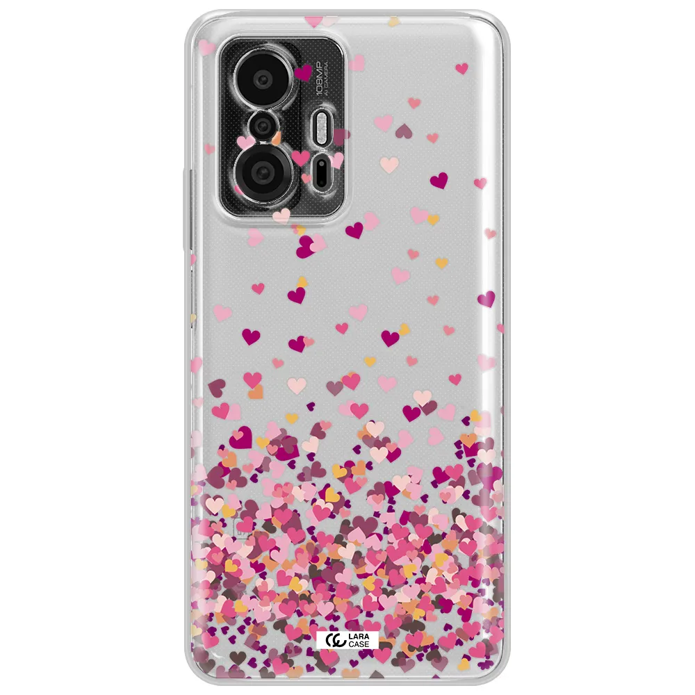 Flying Hearts Xiaomi 11T Pro Clear Tpu Case