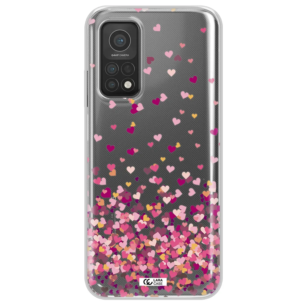 Flying Hearts Xiaomi Mi 10T Clear TPU Case