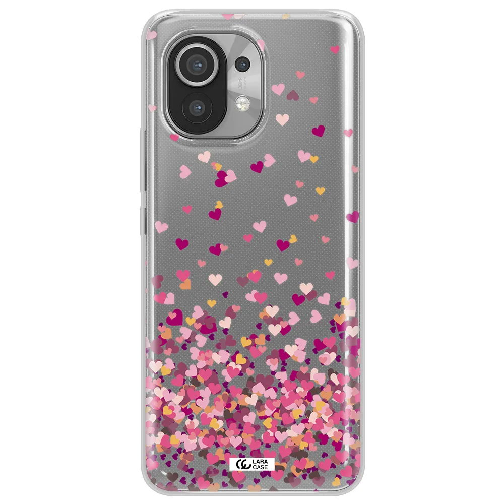 Flying Hearts Xiaomi Mi 11 Clear TPU Case