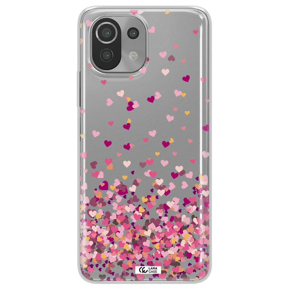 Flying Hearts Xiaomi Mi 11 Lite Clear TPU Case