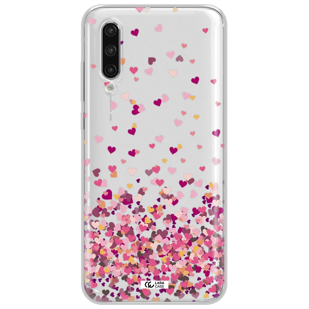 Flying Hearts Xiaomi Mi 9 Lite Clear Tpu Case
