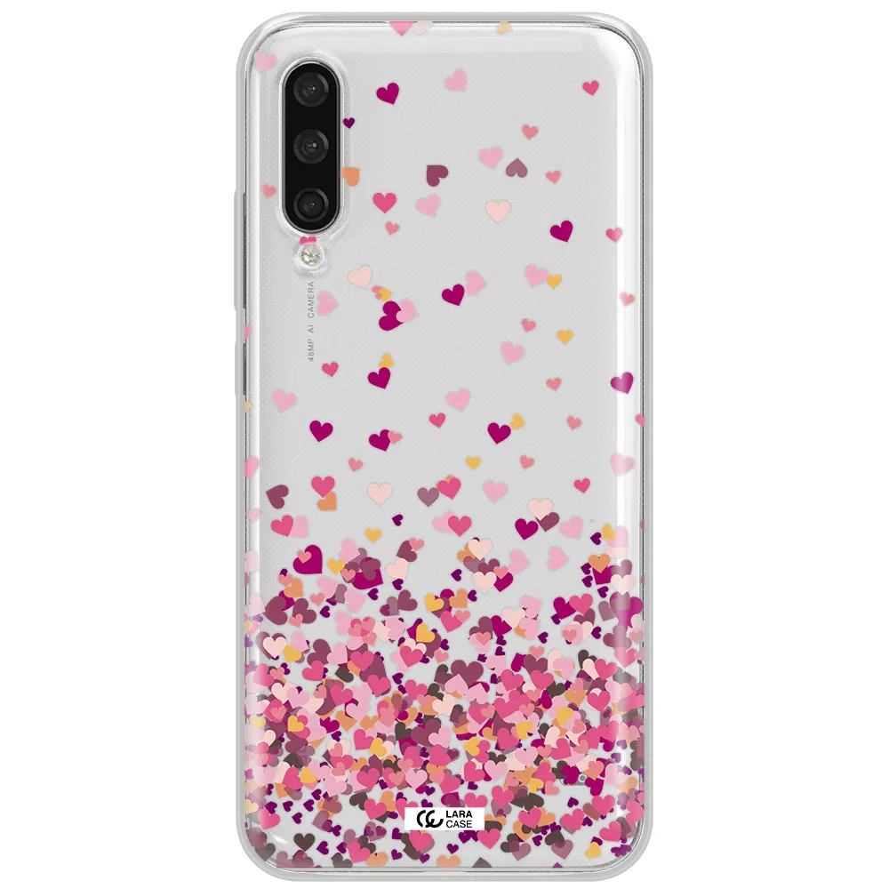 Flying Hearts Xiaomi Mi A3 Clear Tpu Case