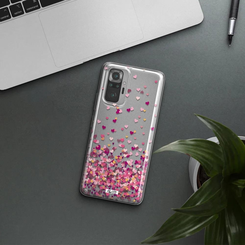 Flying Hearts Xiaomi Note 10 Pro Clear TPU Case