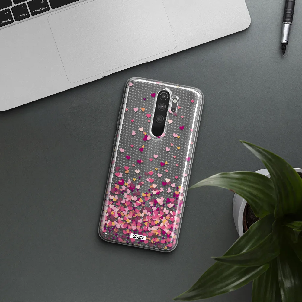 Flying Hearts Xiaomi Note 8 Pro Clear TPU Case
