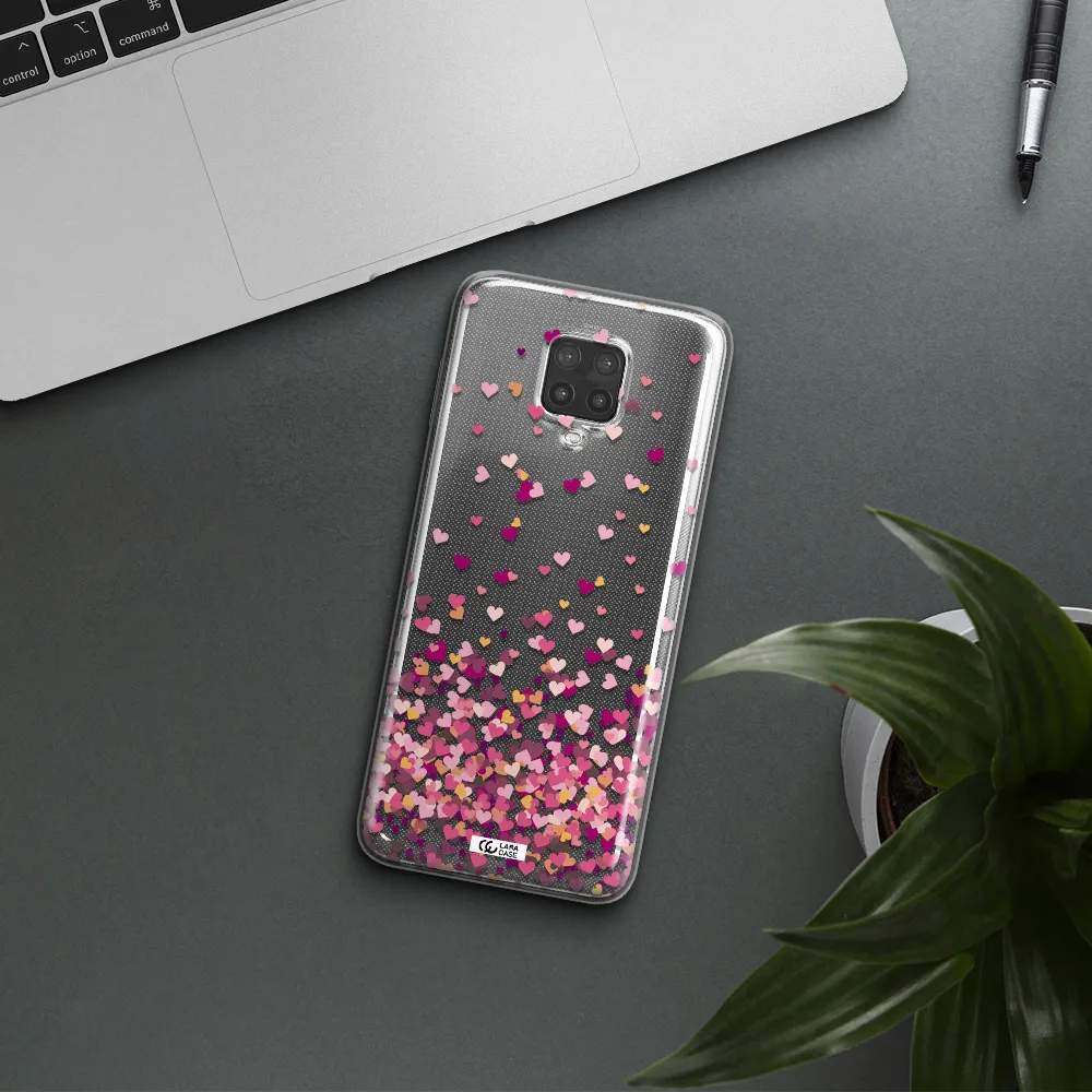 Flying Hearts Xiaomi Note 9 Pro Clear TPU Case