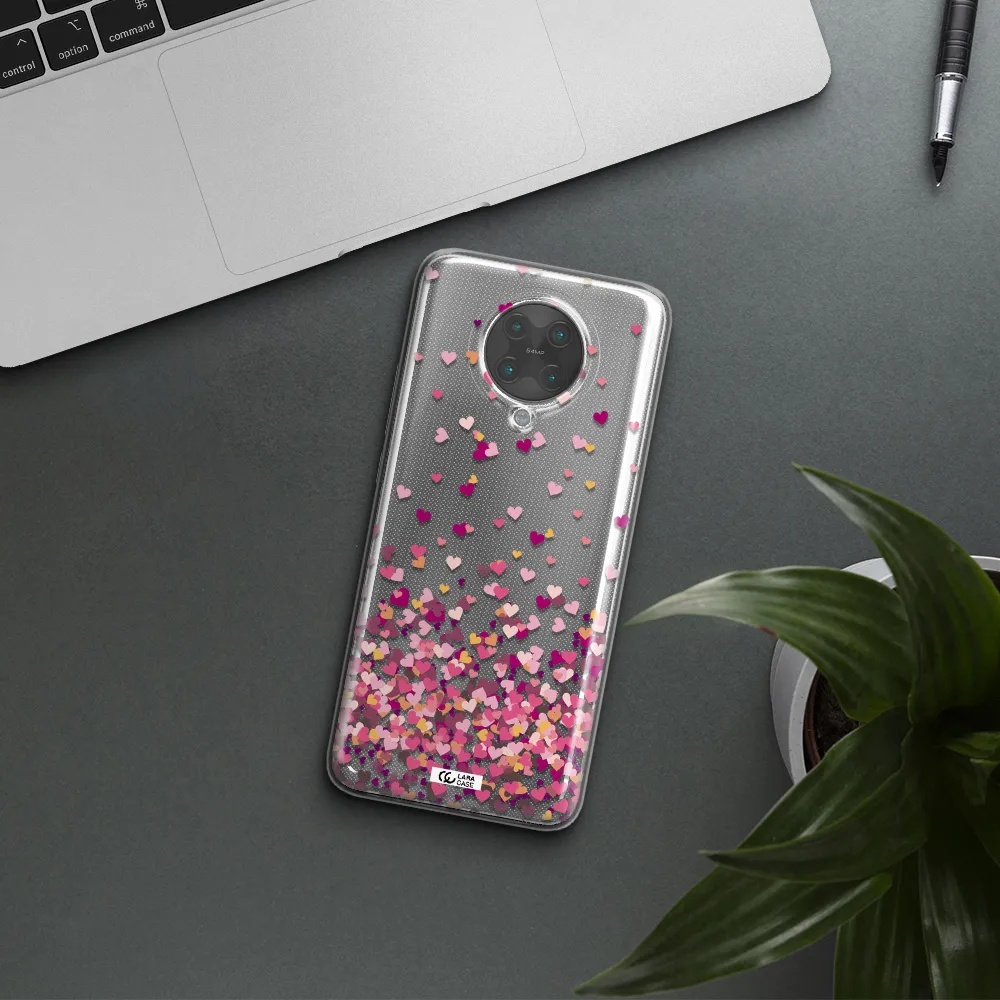 Flying Hearts Xiaomi Poco F2 Pro Clear TPU Case