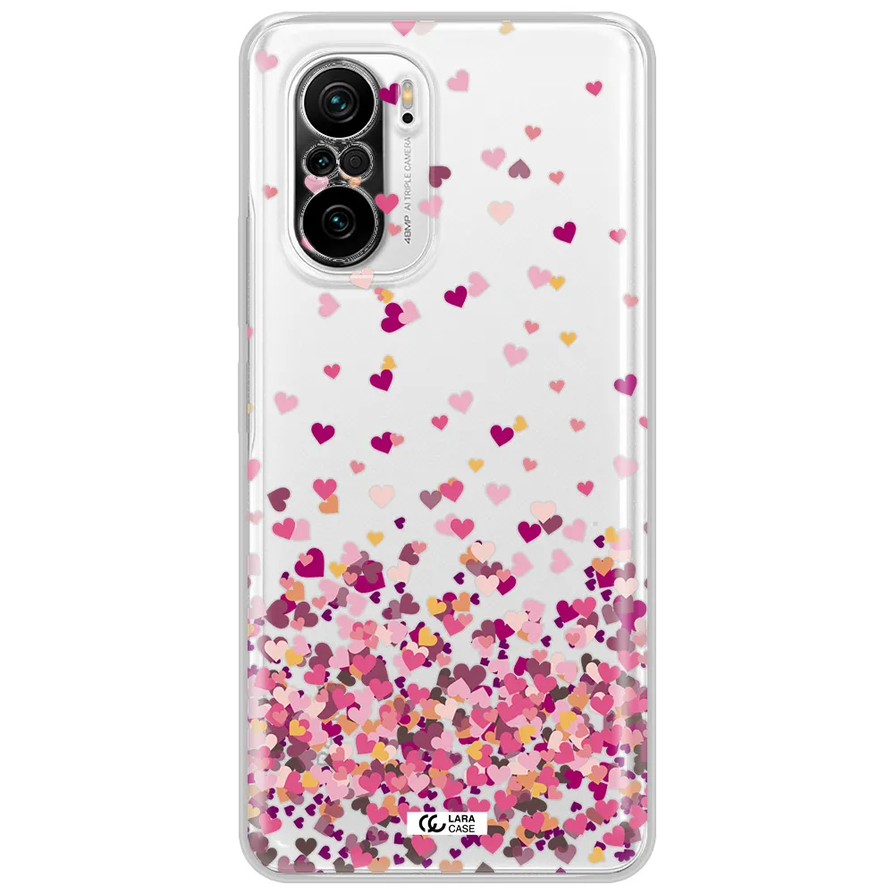 Flying Hearts Xiaomi Poco F3 Clear Tpu Case
