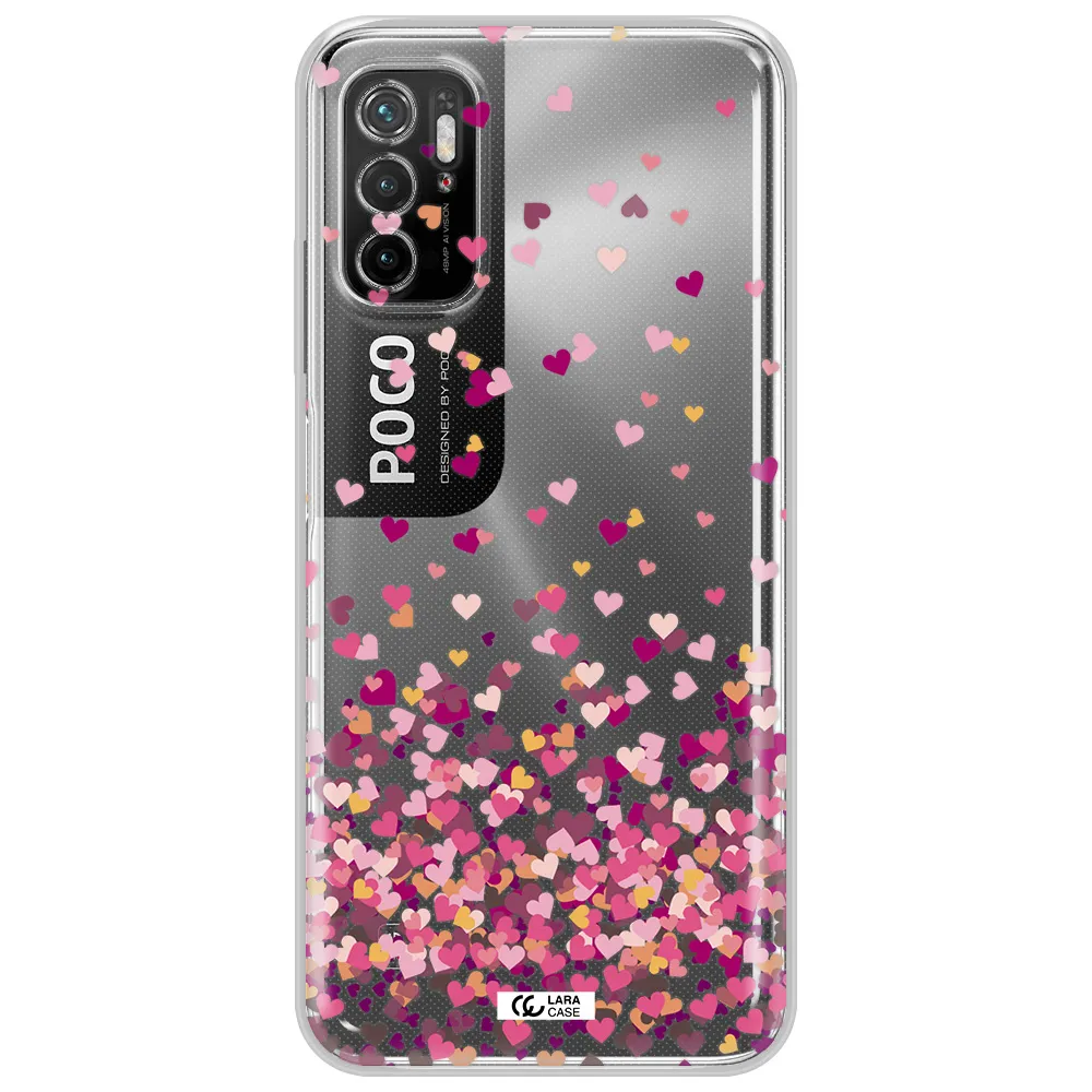 Flying Hearts Xiaomi Poco M3 Pro Clear Tpu Case