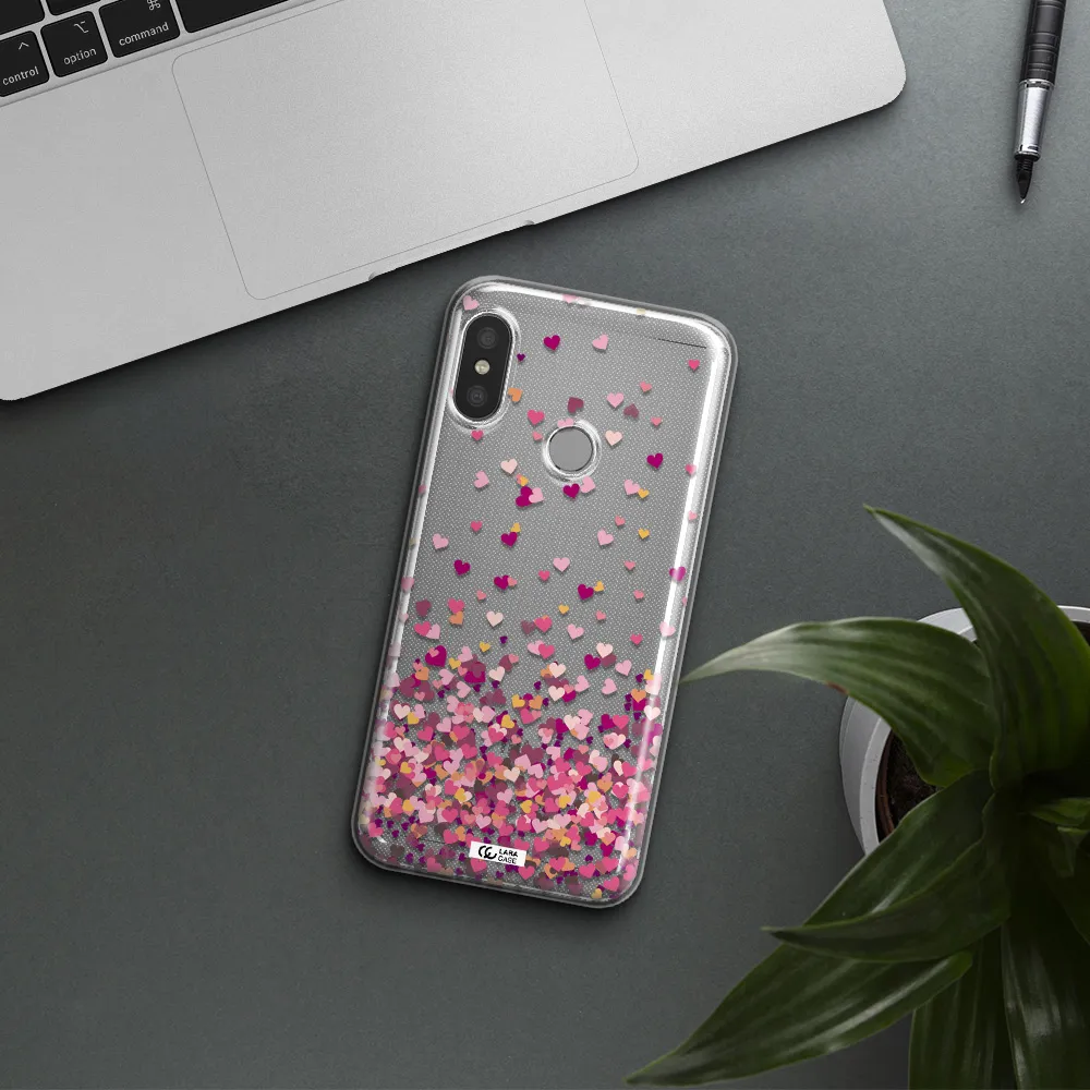 Flying Hearts Xiaomi Redmi 6 Pro Clear TPU Case