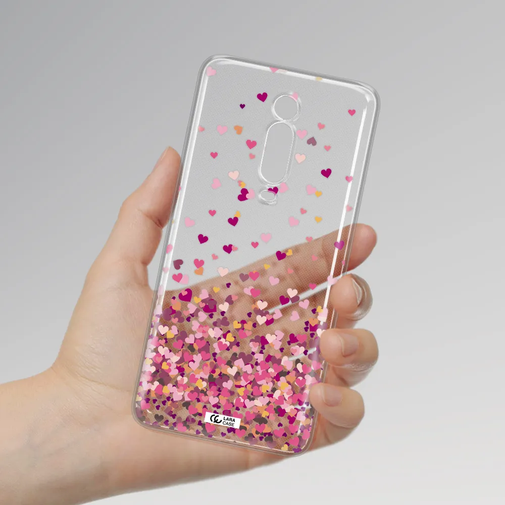 Flying Hearts Xiaomi Redmi K20 Clear Tpu Case
