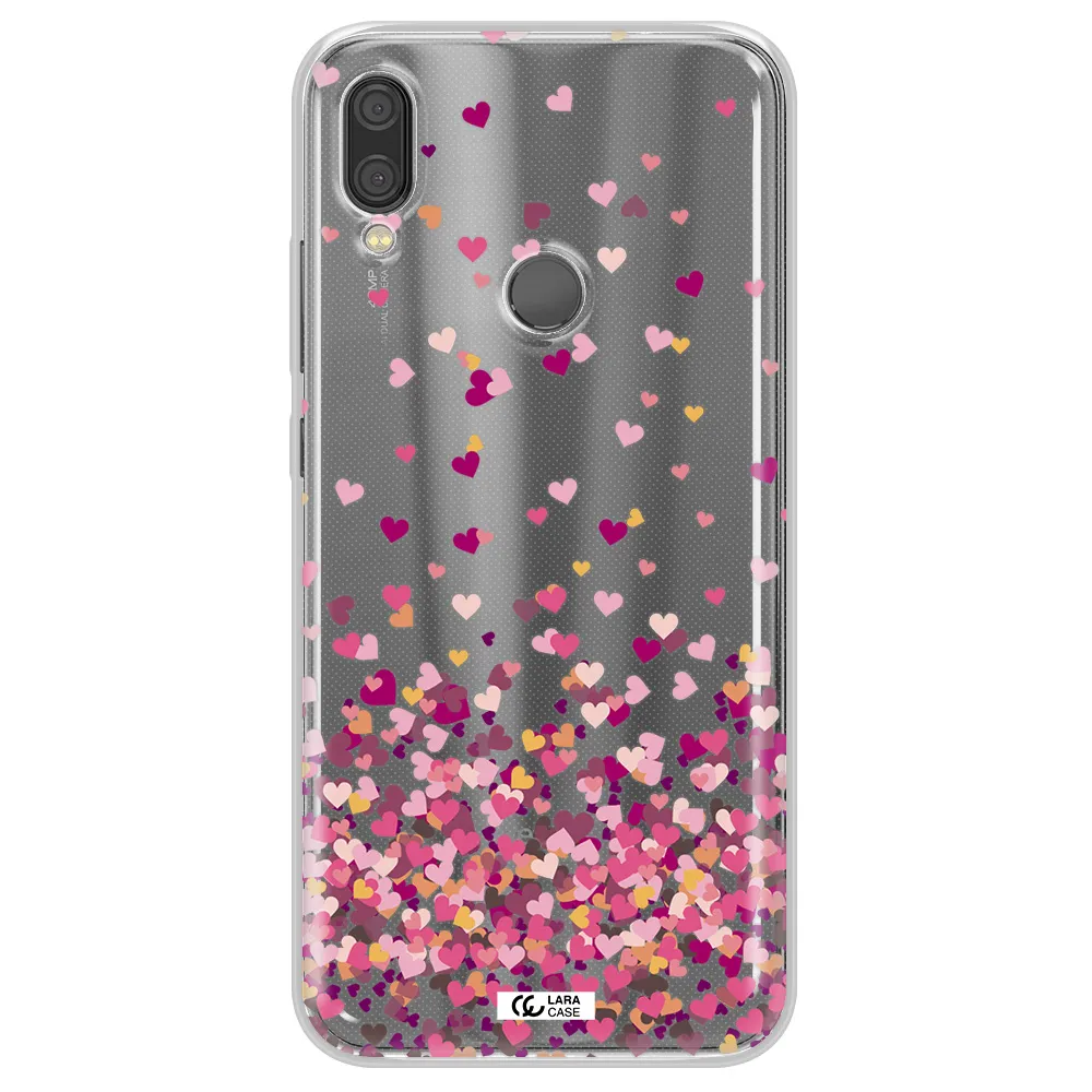 Flying Hearts Xiaomi Redmi Note 7 Clear TPU Case