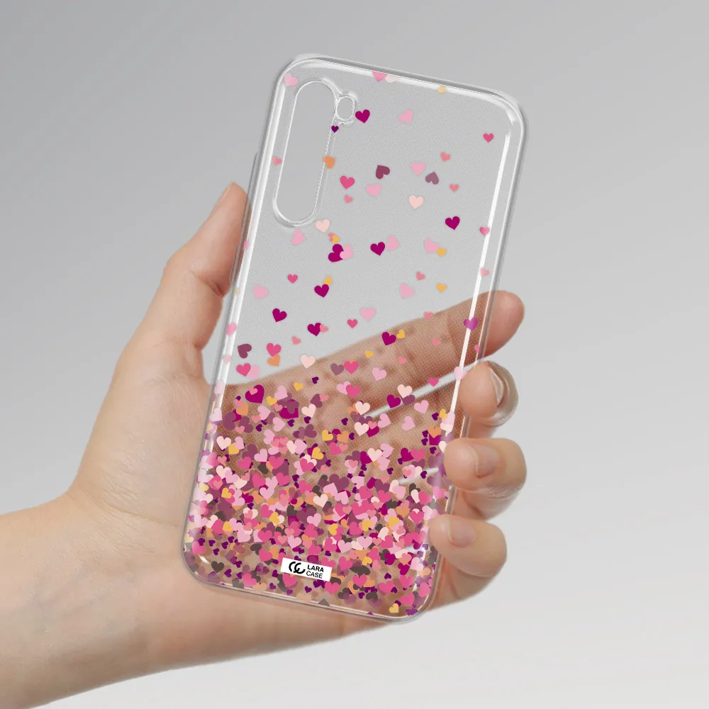 Flying Hearts Xiaomi Redmi Note 8T Clear Tpu Case