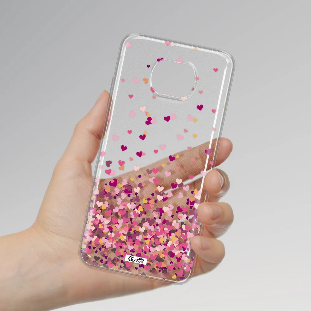 Flying Hearts Xiaomi Redmi Note 9T Clear Tpu Case