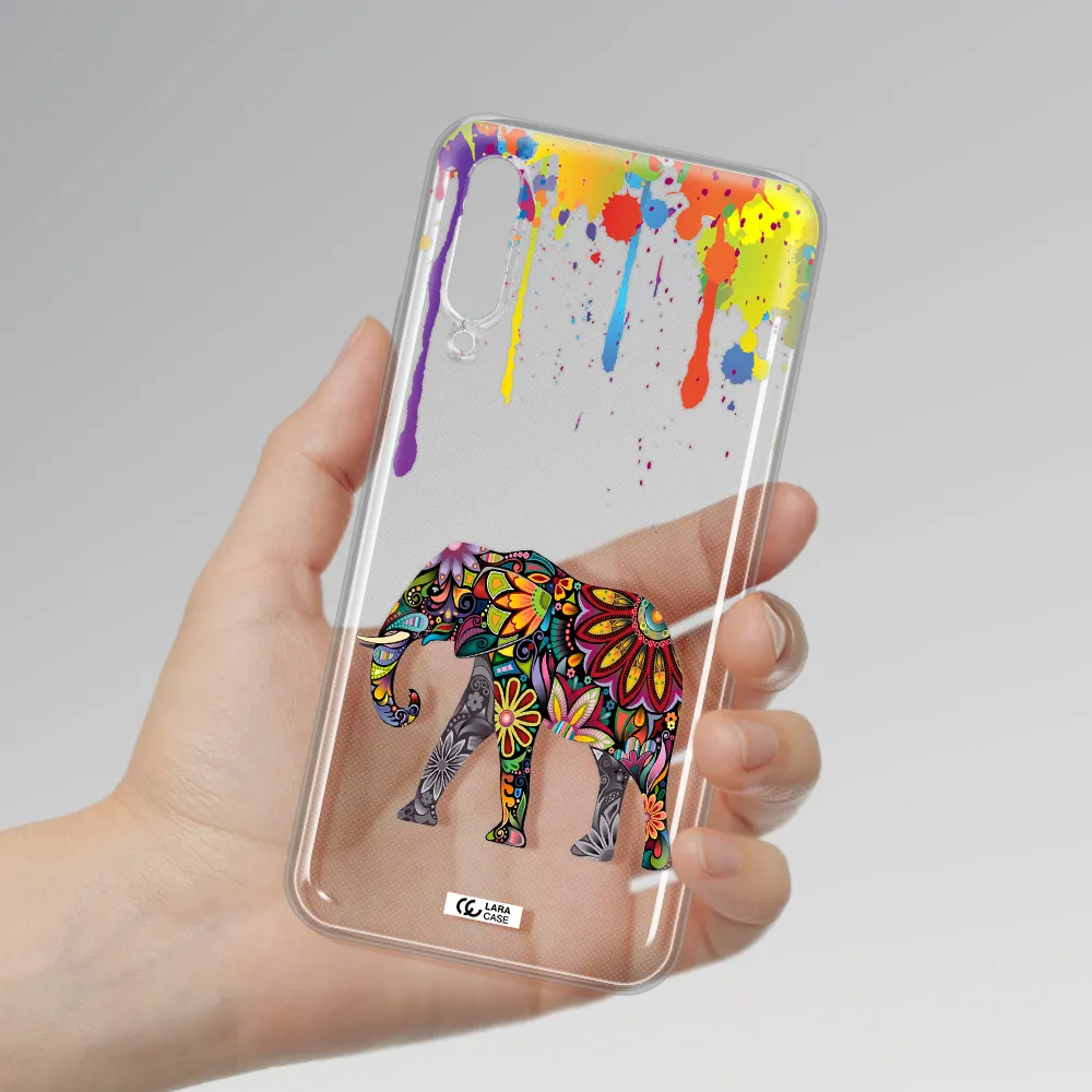 Mandala Elephant Huawei Y9S Clear Tpu Case