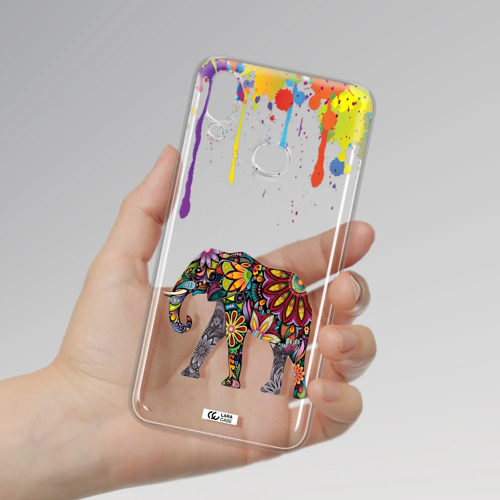 Mandala Elephant Samsung A10S Clear TPU Case
