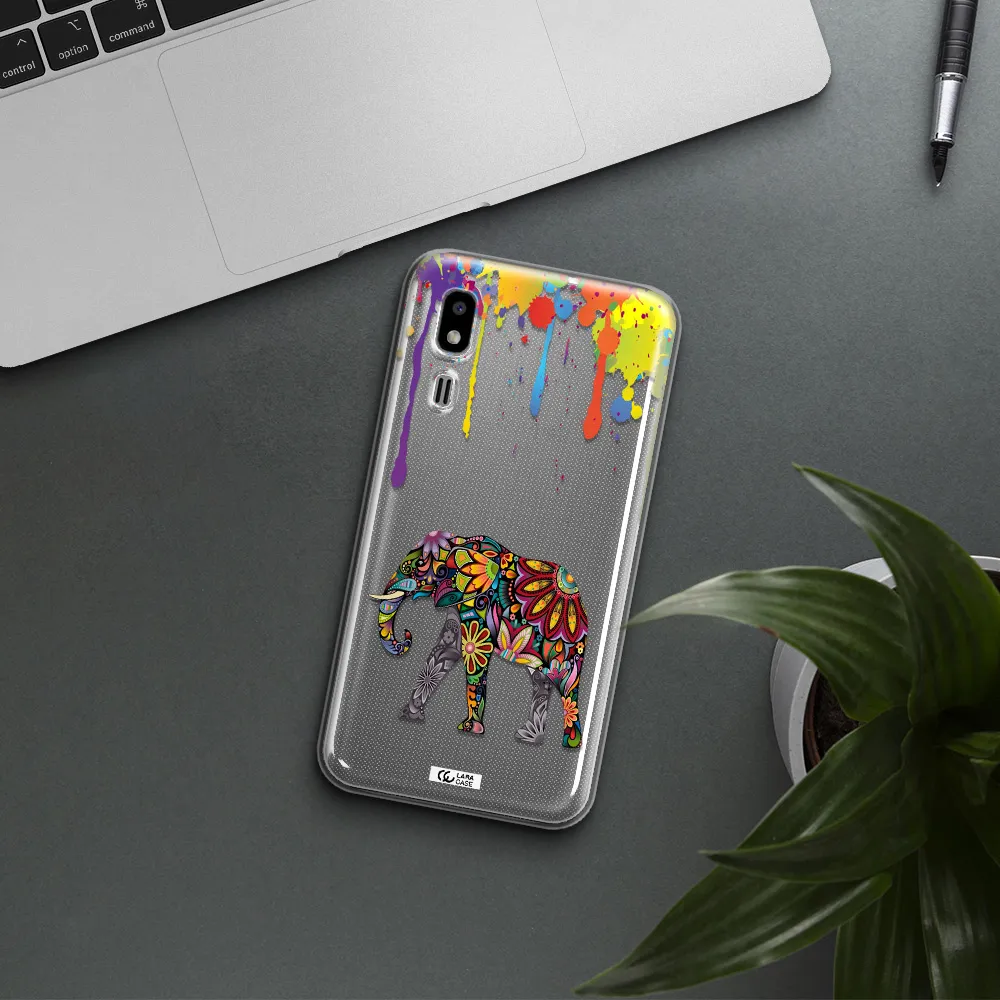 Mandala Elephant Samsung A2 Core Clear TPU Case
