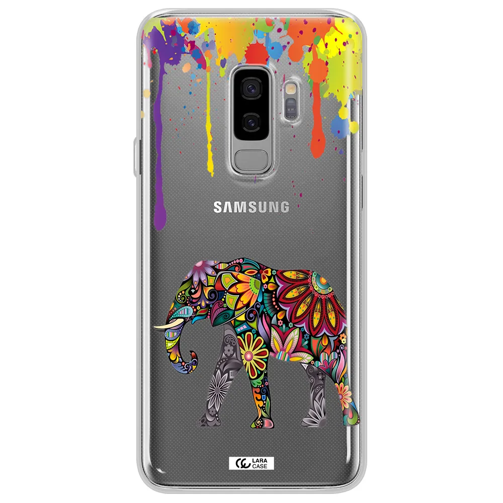 Mandala Elephant Samsung S9 Plus Clear TPU Case