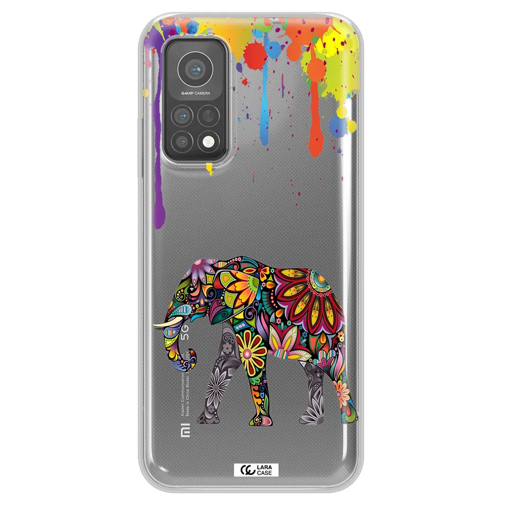 Mandala Elephant Xiaomi Mi 10 T Pro Clear TPU Case