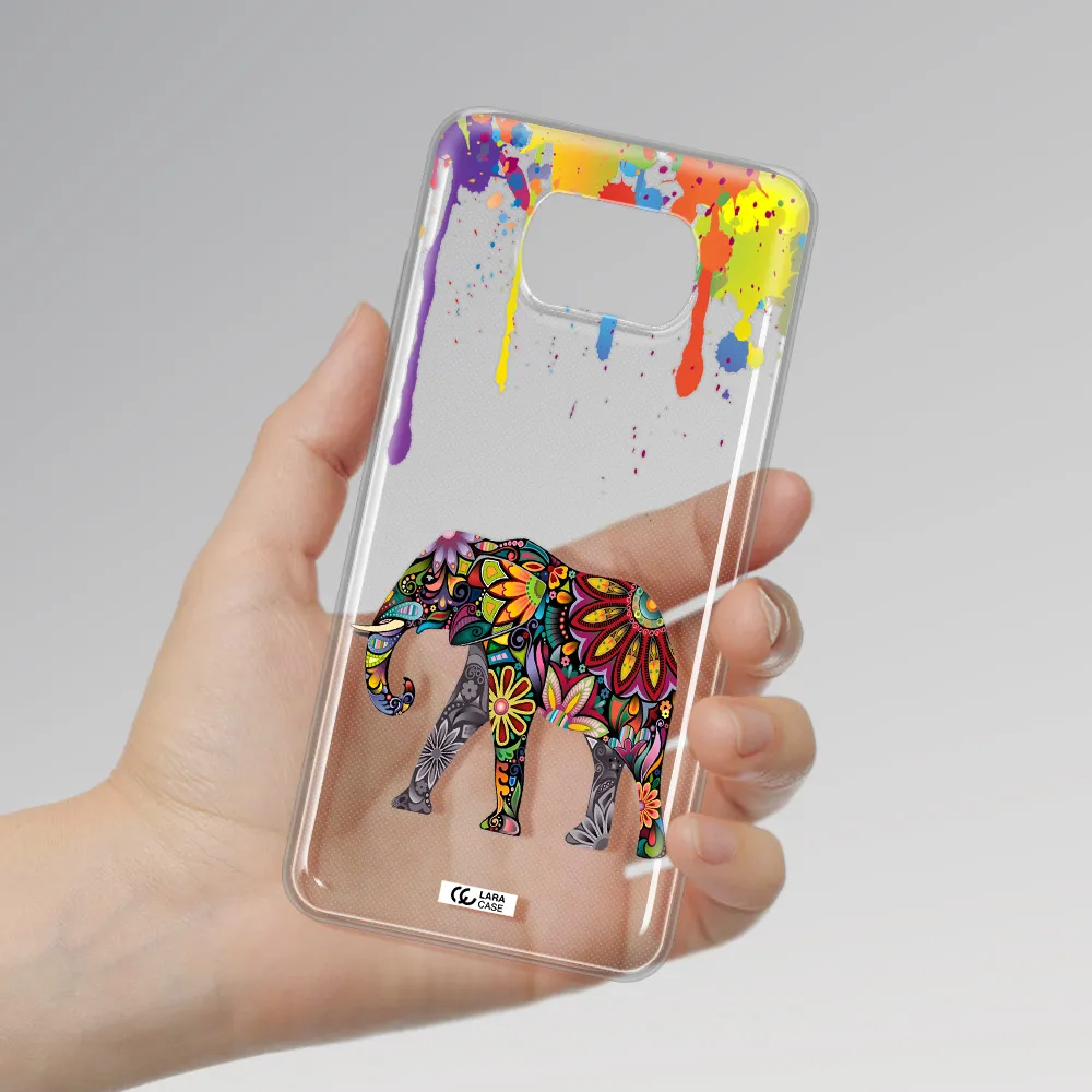 Mandala Elephant Xiaomi Poco X3 Clear TPU Case