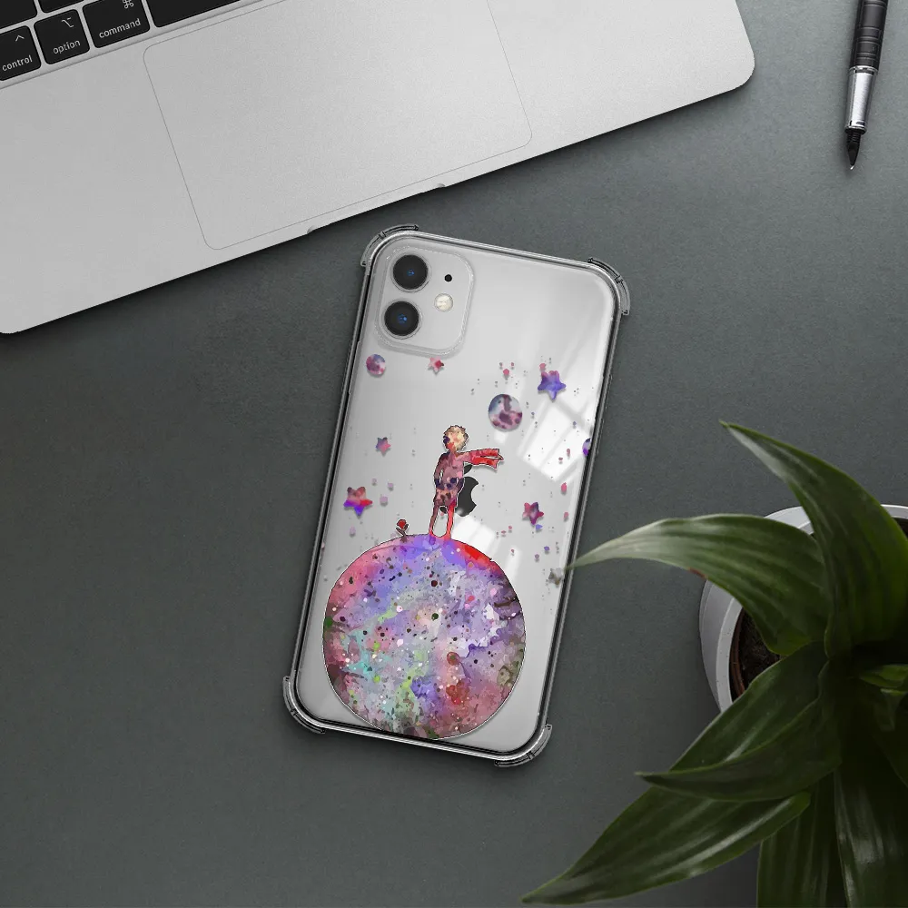 Little Prince Night Apple iPhone 11 Clear PC Case