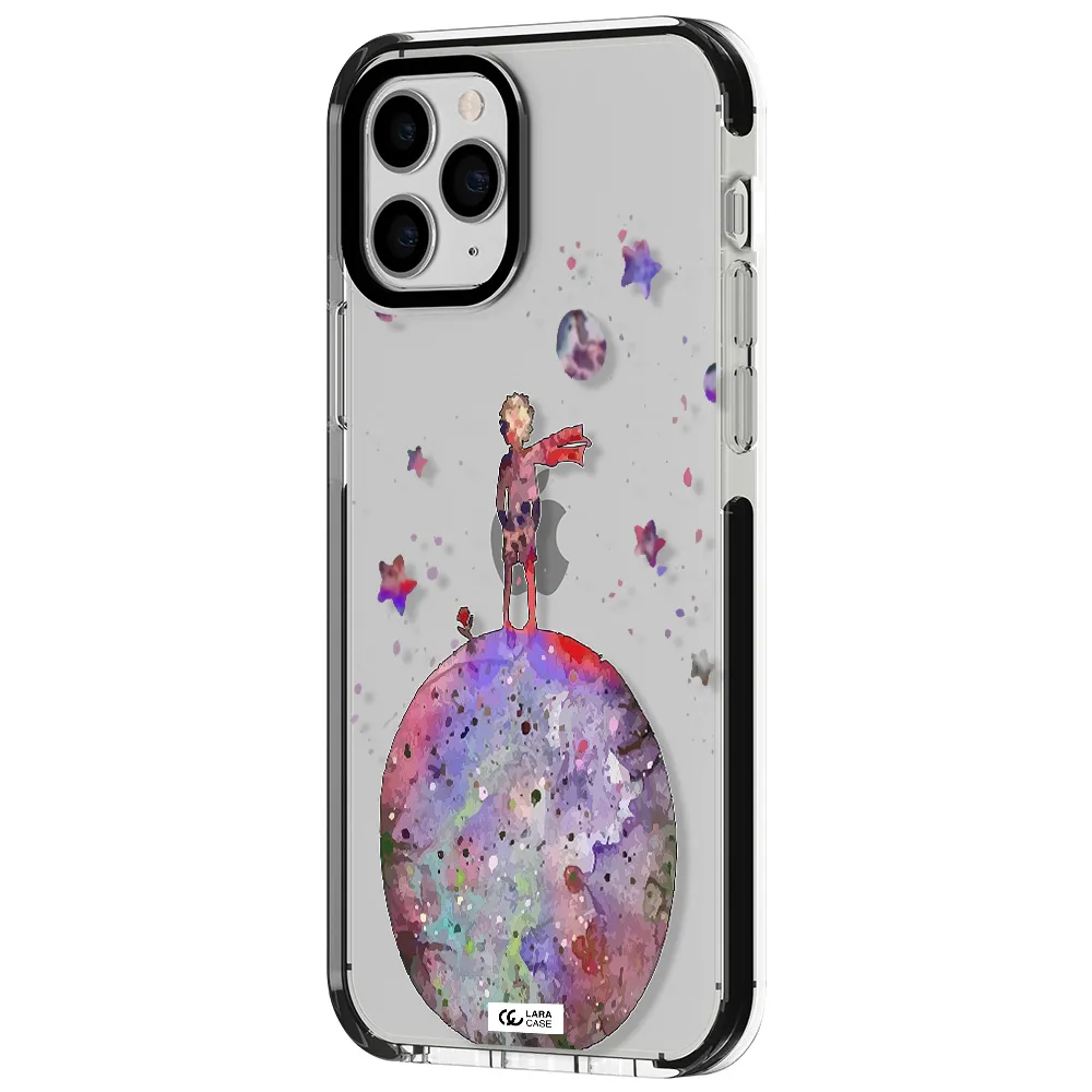 Little Prince Night Apple iPhone 11 pro max impact black border Case