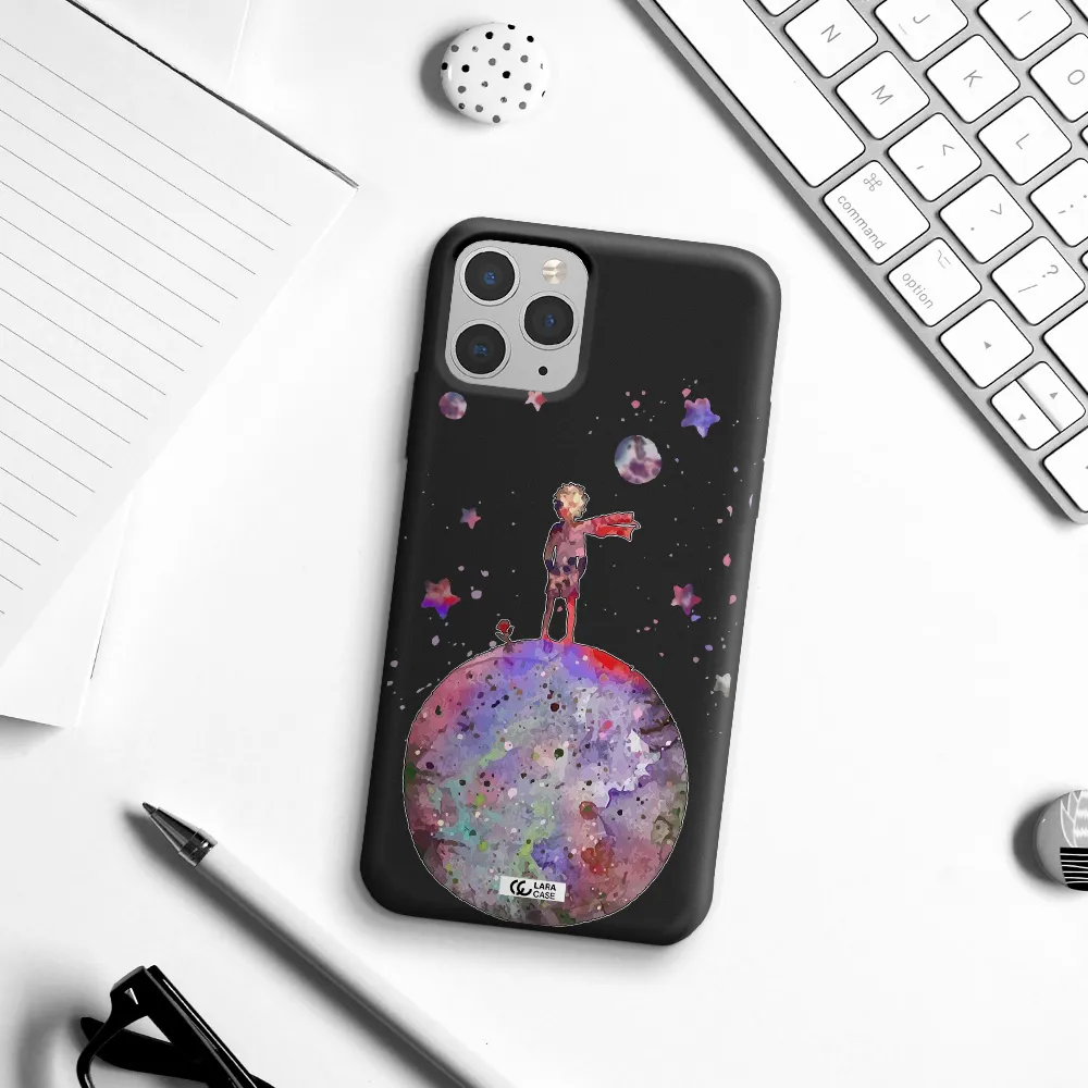 Little Prince Night Apple iPhone 11 pro max Silicone black Case