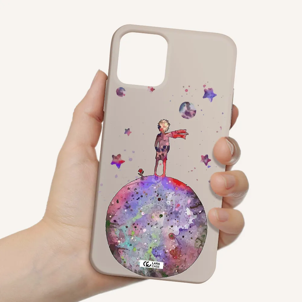 Little Prince Night Apple iPhone 11 pro Silicone Stone Case