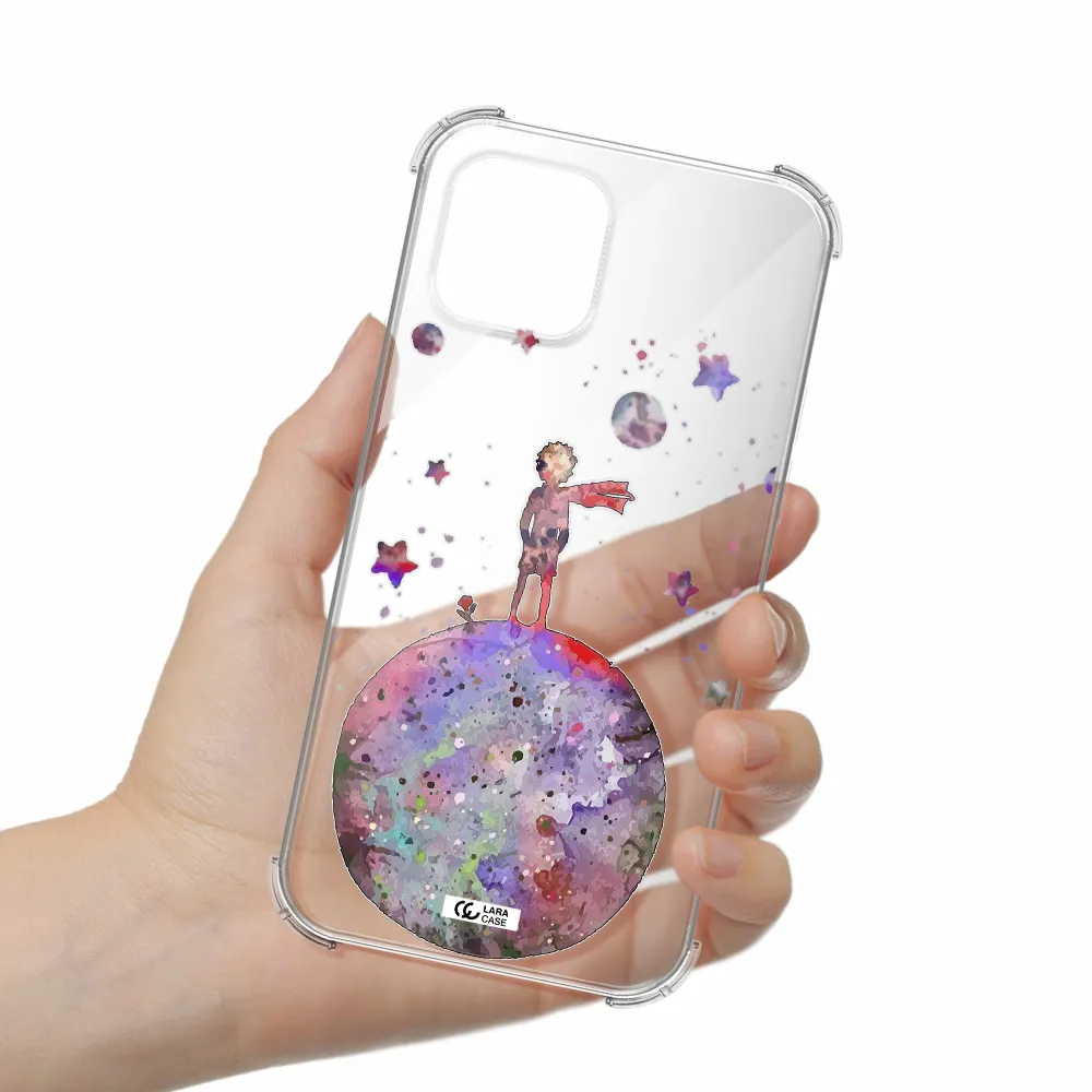 Little Prince Night Apple iPhone 12 Clear PC Case